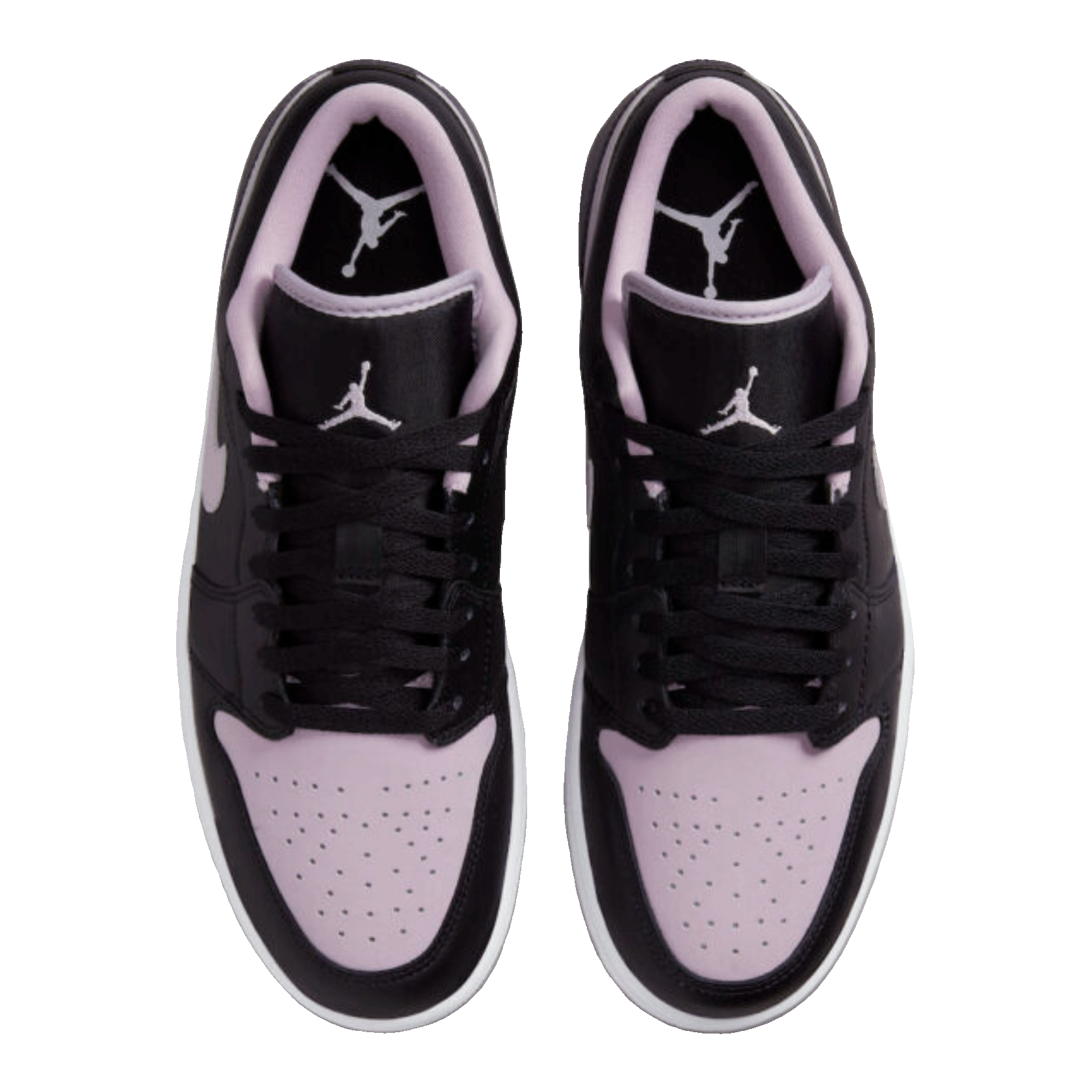 Nike Air Jordan 1 Low SE Black Iced Lilac Oben