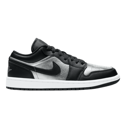 Nike Air Jordan 1 Low SE Black Metallic Silver (W)