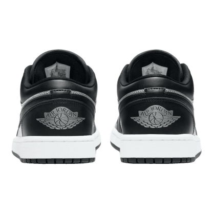 Nike Air Jordan 1 Low SE Black Metallic Silver (W) Back