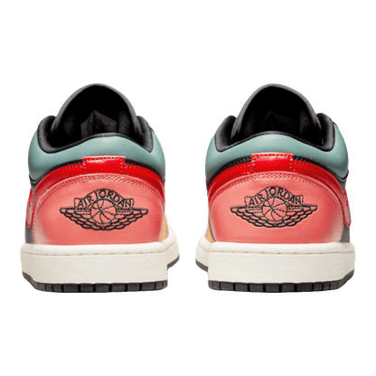 Nike Air Jordan 1 Low SE Black Multi-Color (W) Back