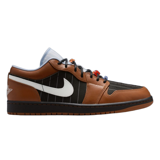 Nike Air Jordan 1 Low SE Black Sail Light British Tan IR7560-010