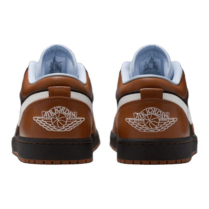 Nike Air Jordan 1 Low SE Black Sail Light British Tan Back IR7560-010