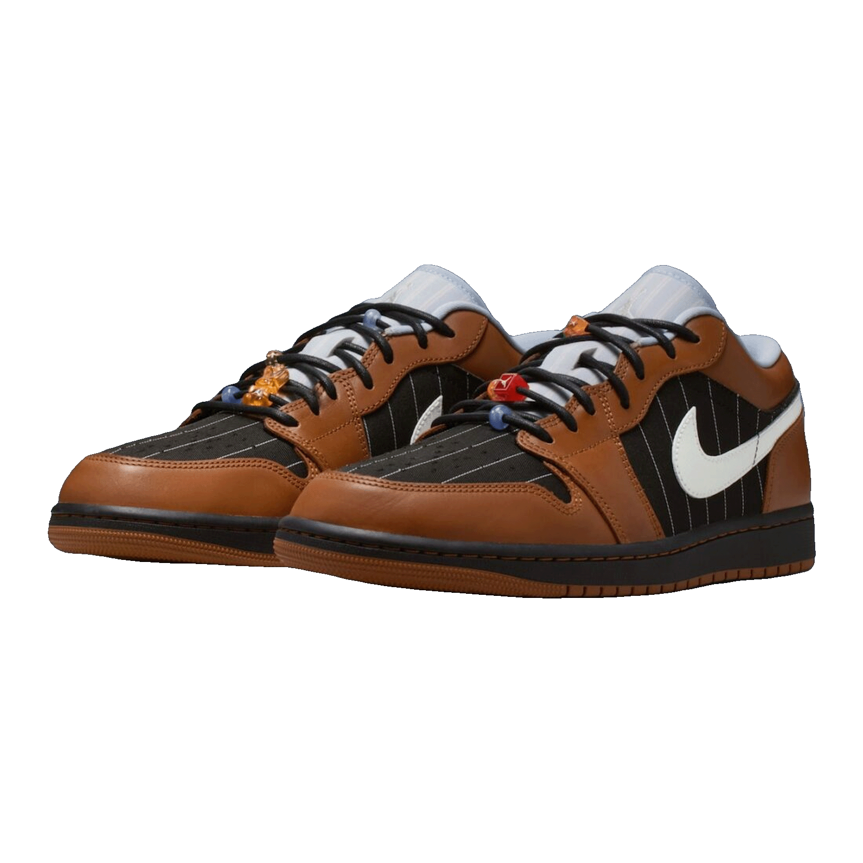 Nike Air Jordan 1 Low SE Black Sail Light British Tan Side IR7560-010