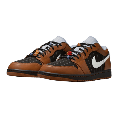 Nike Air Jordan 1 Low SE Black Sail Light British Tan Side IR7560-010