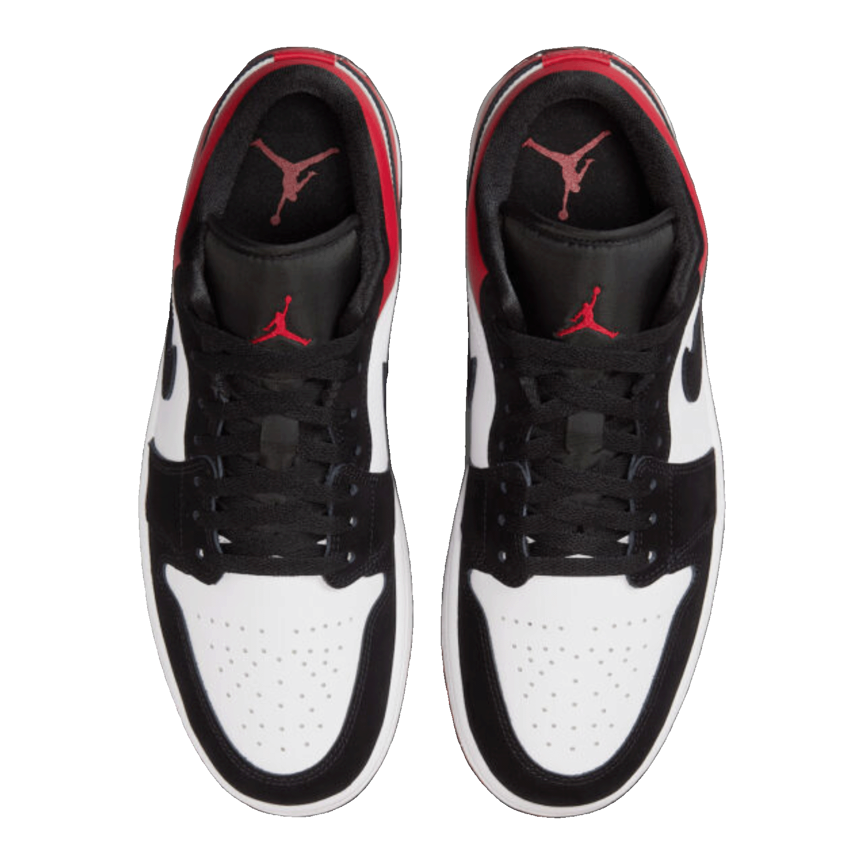 Nike Air Jordan 1 Low SE Black Toe (2025) (GS) Oben