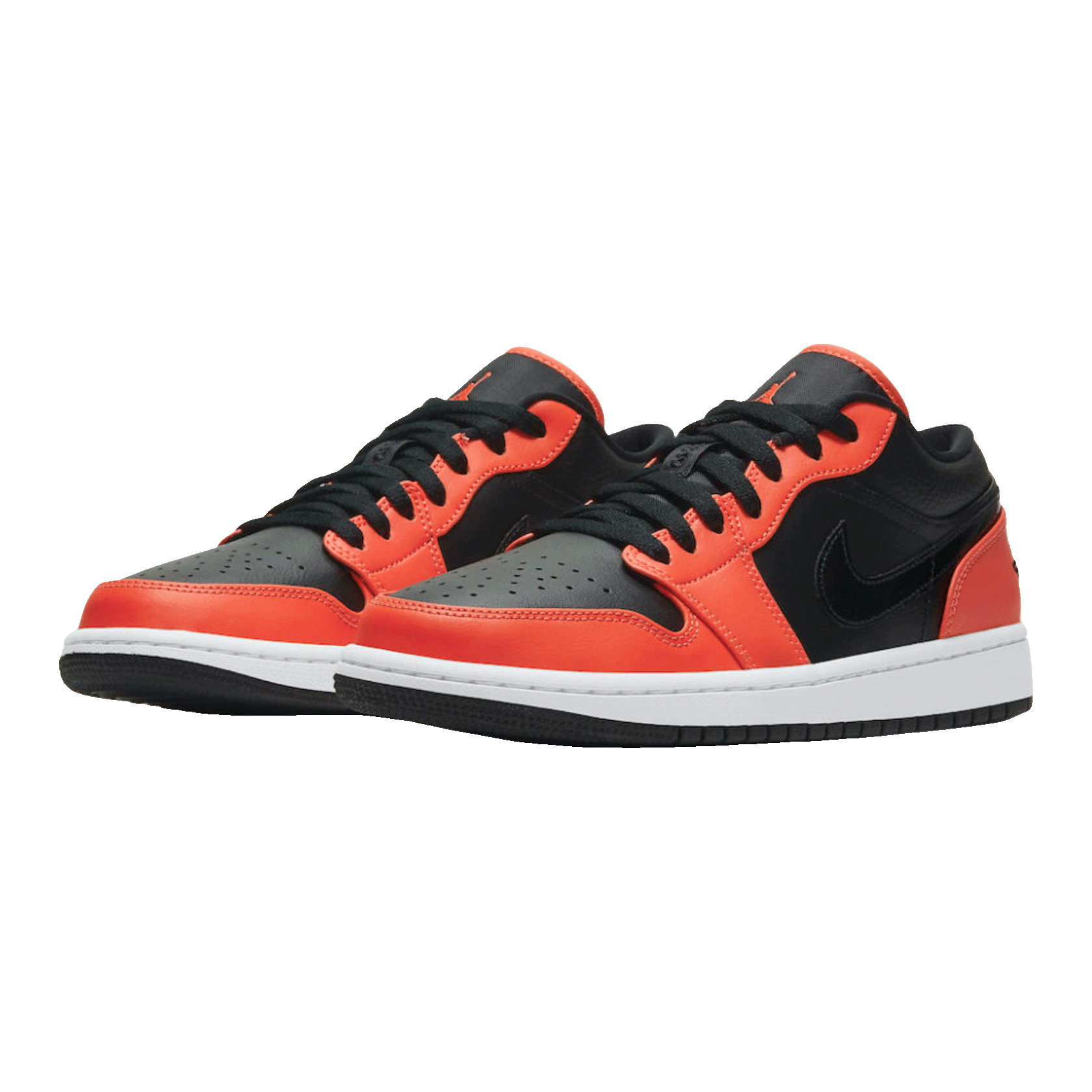 Nike Air Jordan 1 Low SE Black Turf Orange Side