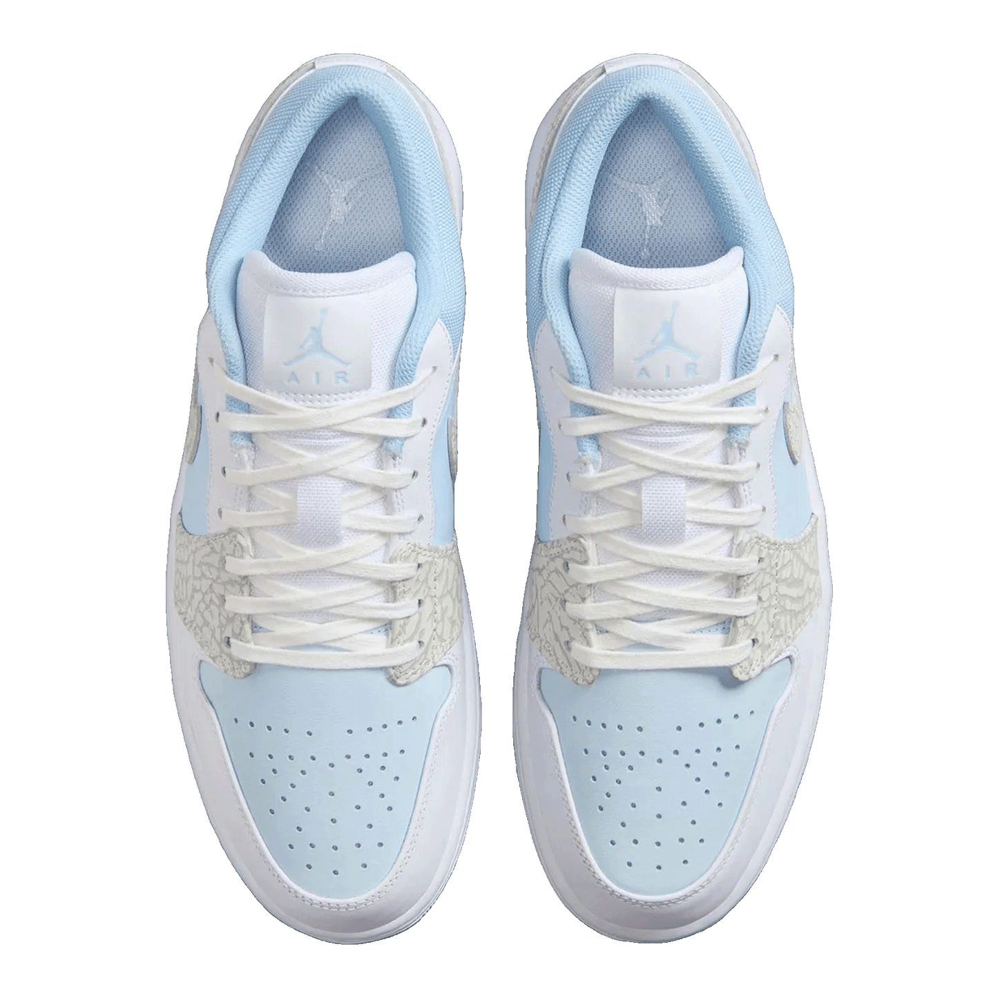 Nike Air Jordan 1 Low SE Blue Tint Elephant Print Oben IB7692-400