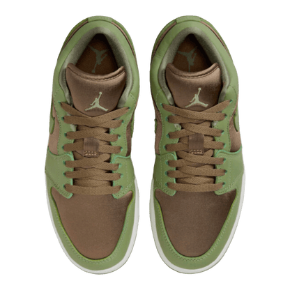 Nike Air Jordan 1 Low SE Brown Kelp Sky J Light Olive (W) Oben