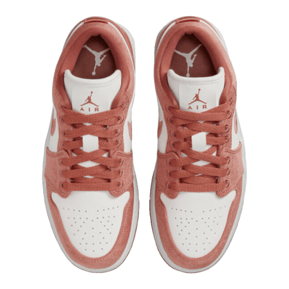 Nike Air Jordan 1 Low SE Canvas Sky J Orange (W) Oben
