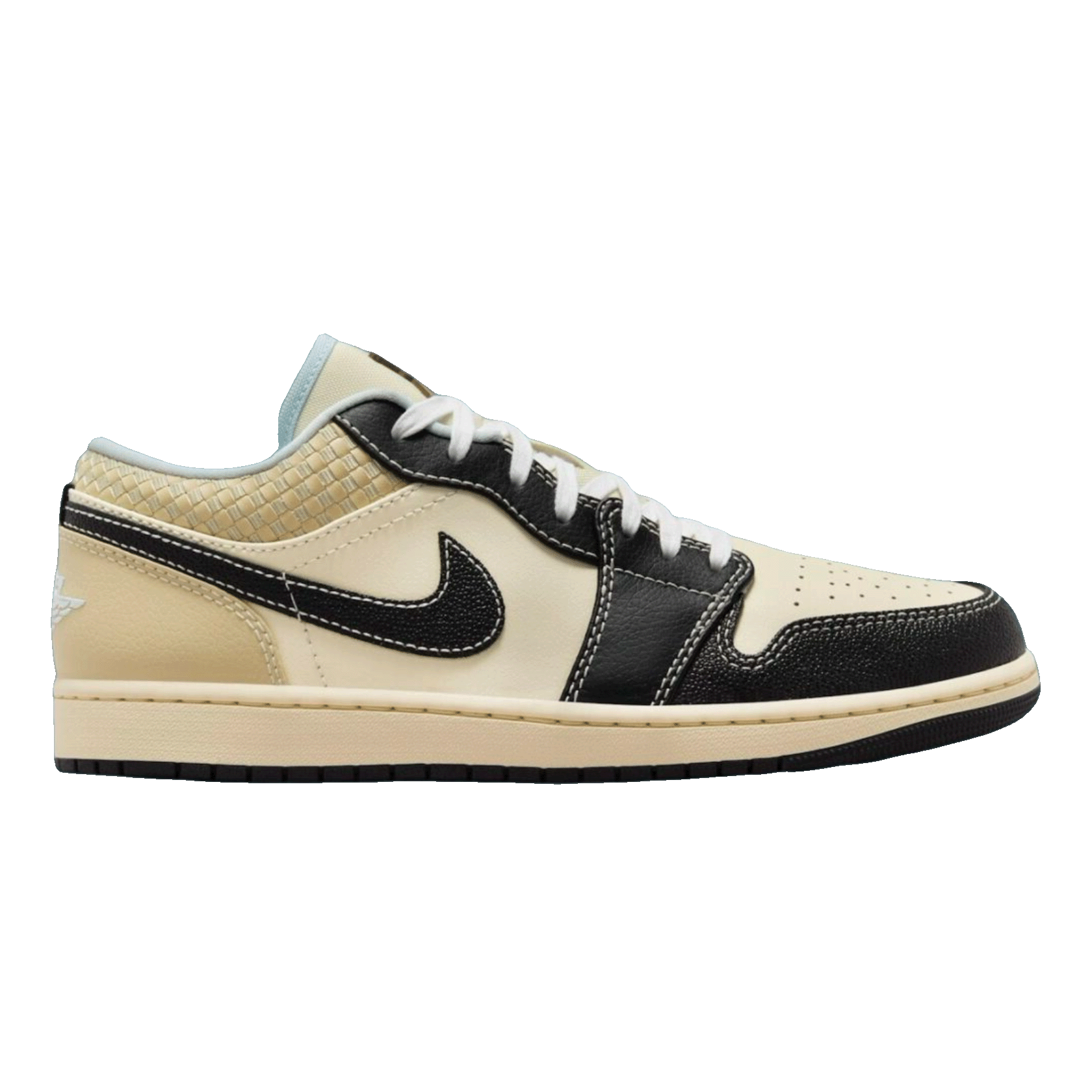 Nike Air Jordan 1 Low SE Coconut Milk Black Muslin