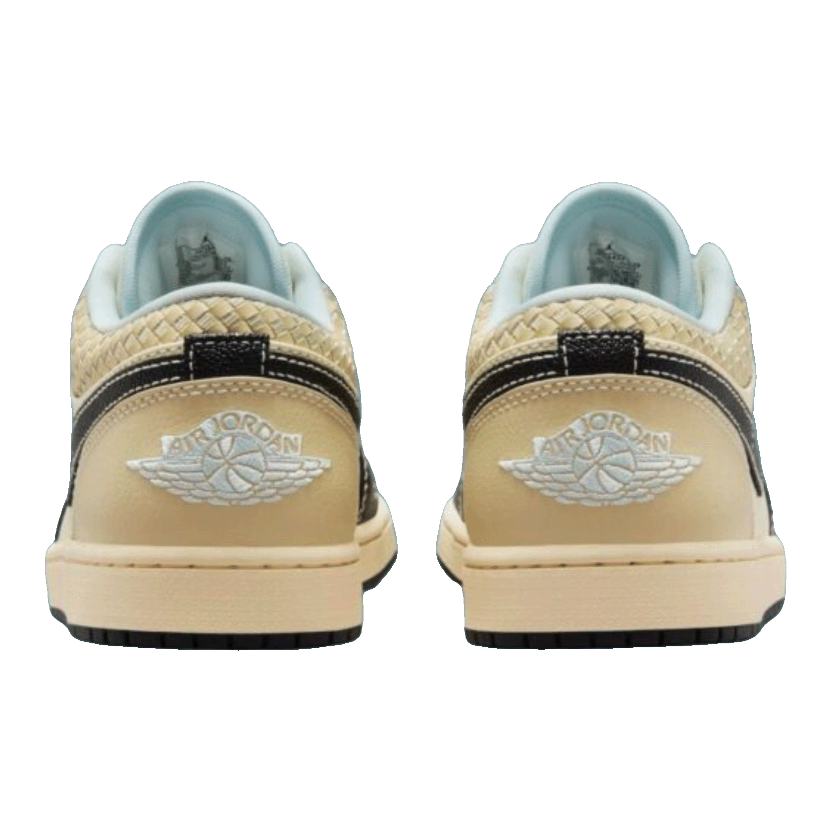 Nike Air Jordan 1 Low SE Coconut Milk Black Muslin Back