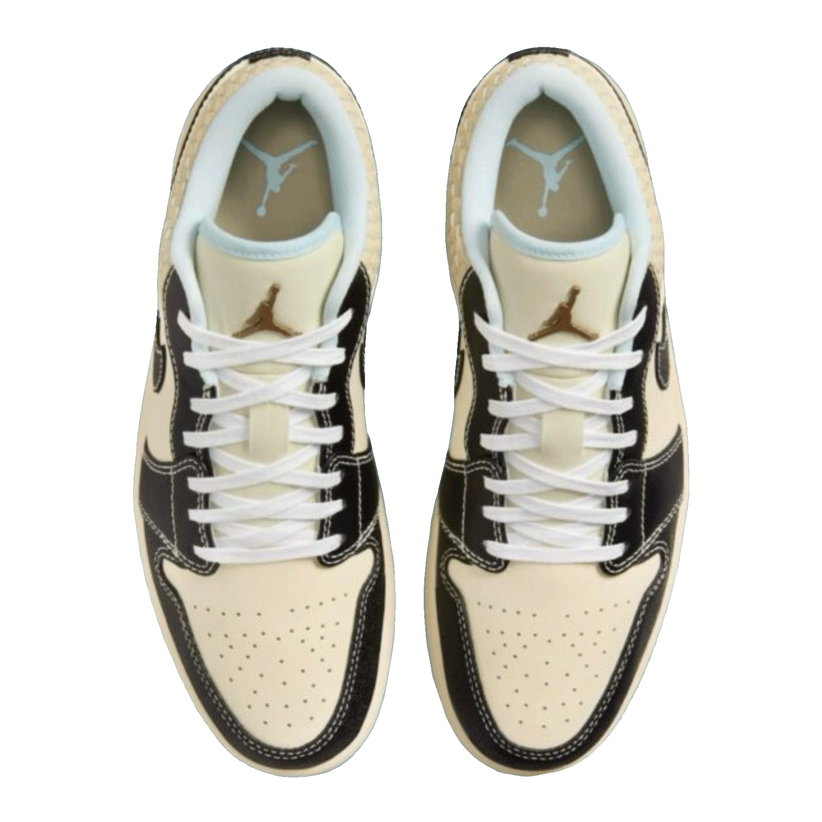 Nike Air Jordan 1 Low SE Coconut Milk Black Muslin Oben