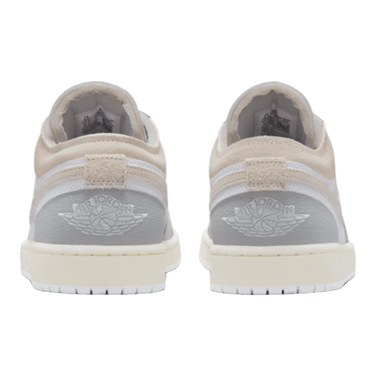 Nike Air Jordan 1 Low SE Craft Inside Out Tech Grey (GS) Back