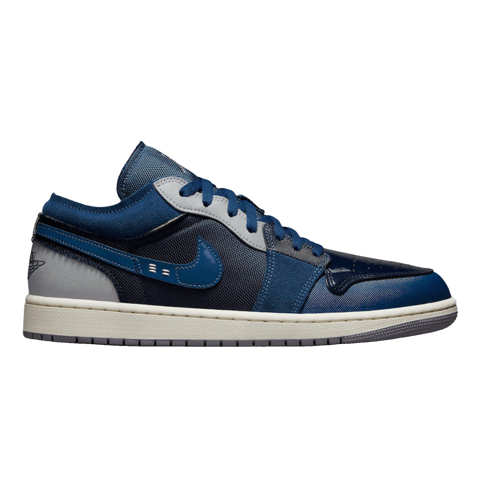 Nike Air Jordan 1 Low SE Craft Obsidian French Blue Ashen Slate White