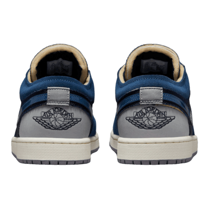 Nike Air Jordan 1 Low SE Craft Obsidian French Blue Ashen Slate White Back
