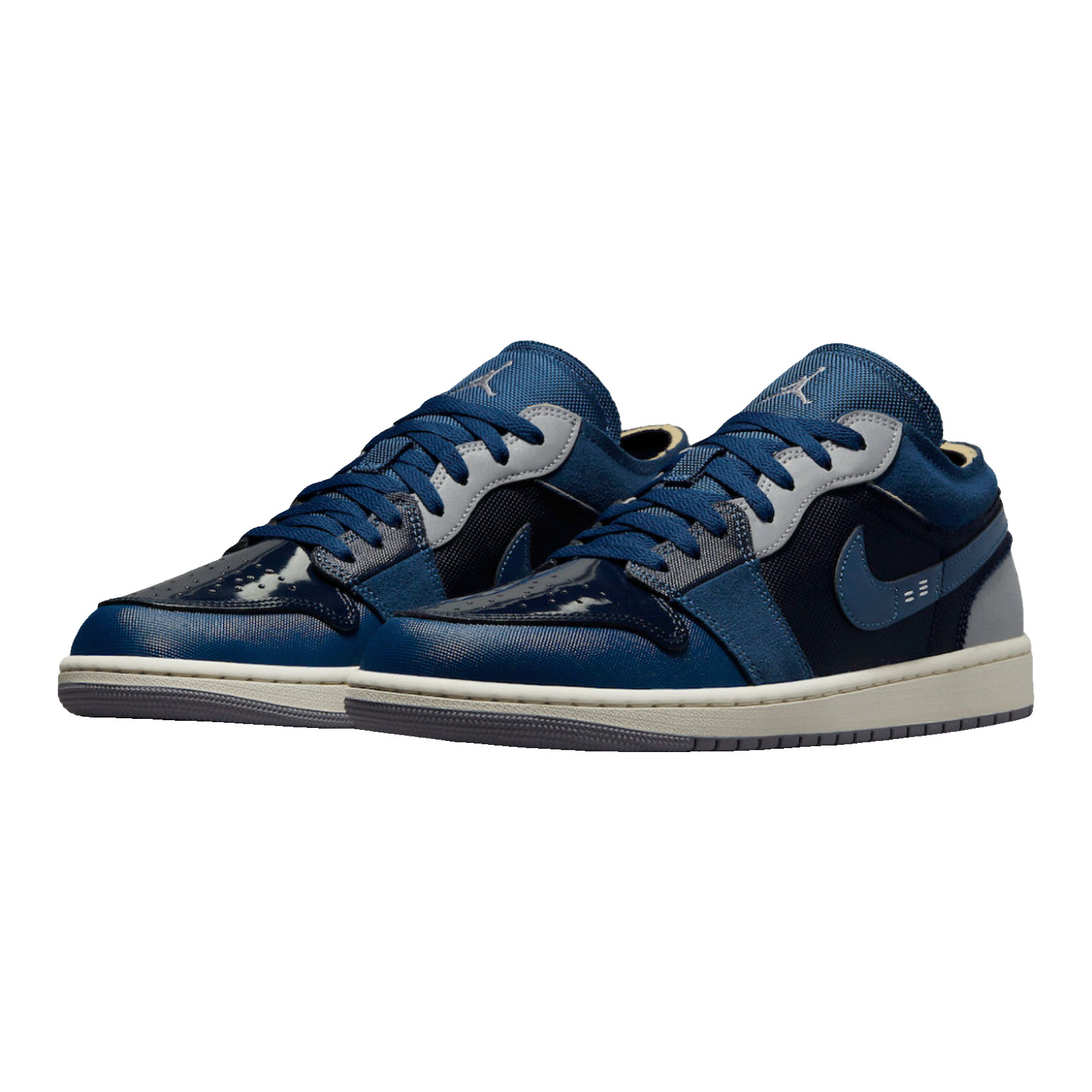 Nike Air Jordan 1 Low SE Craft Obsidian French Blue Ashen Slate White Side