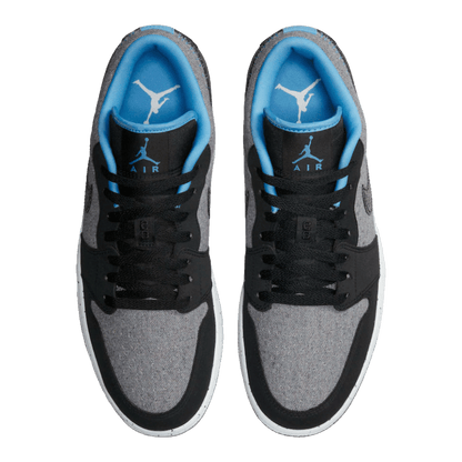 Nike Air Jordan 1 Low SE Crater Grey University Blue Oben