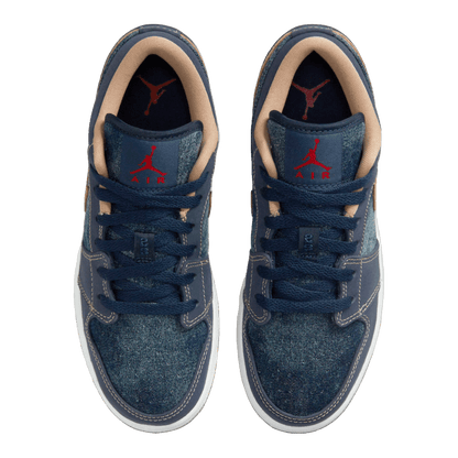 Nike Air Jordan 1 Low SE Denim (GS) Oben