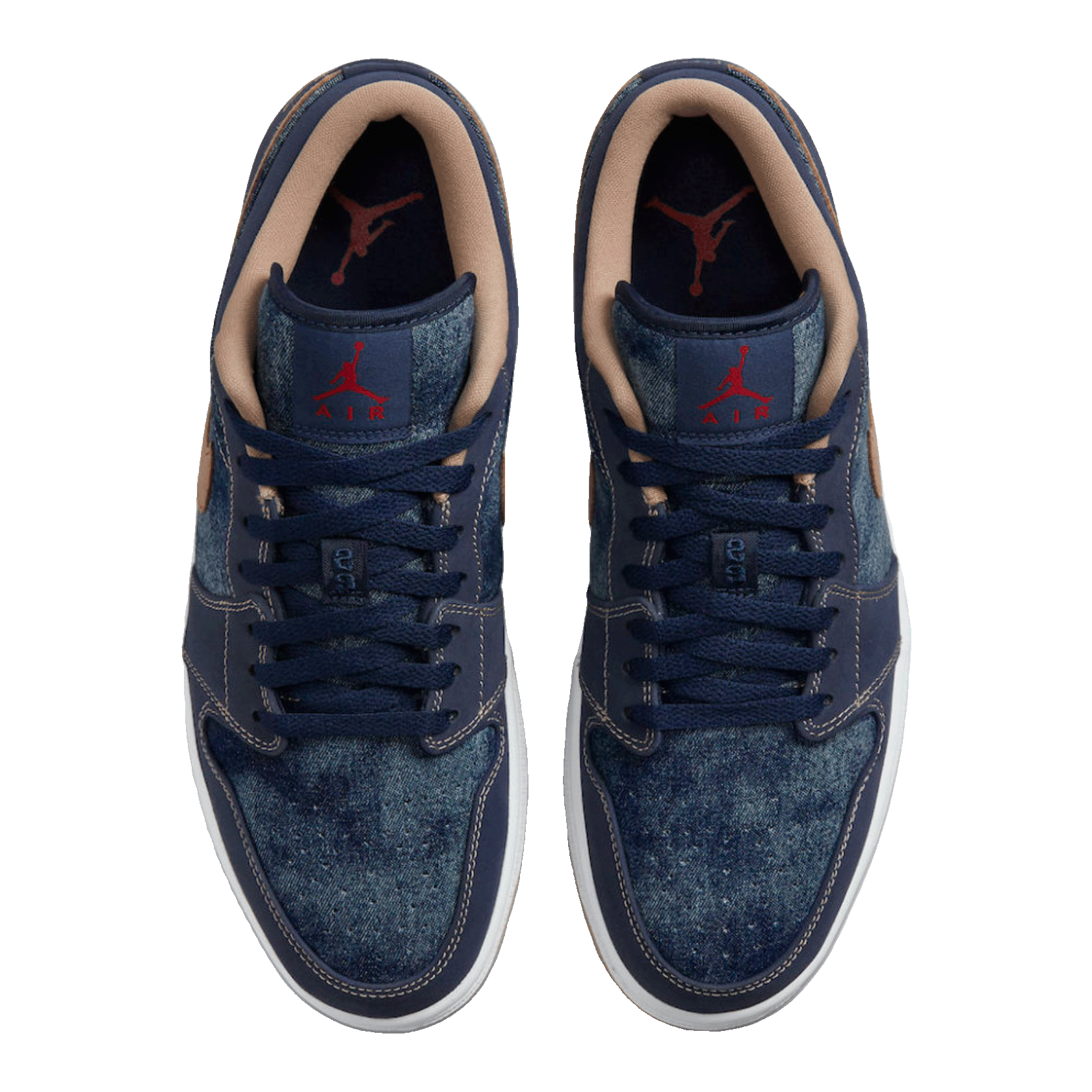 Nike Air Jordan 1 Low SE Denim Oben