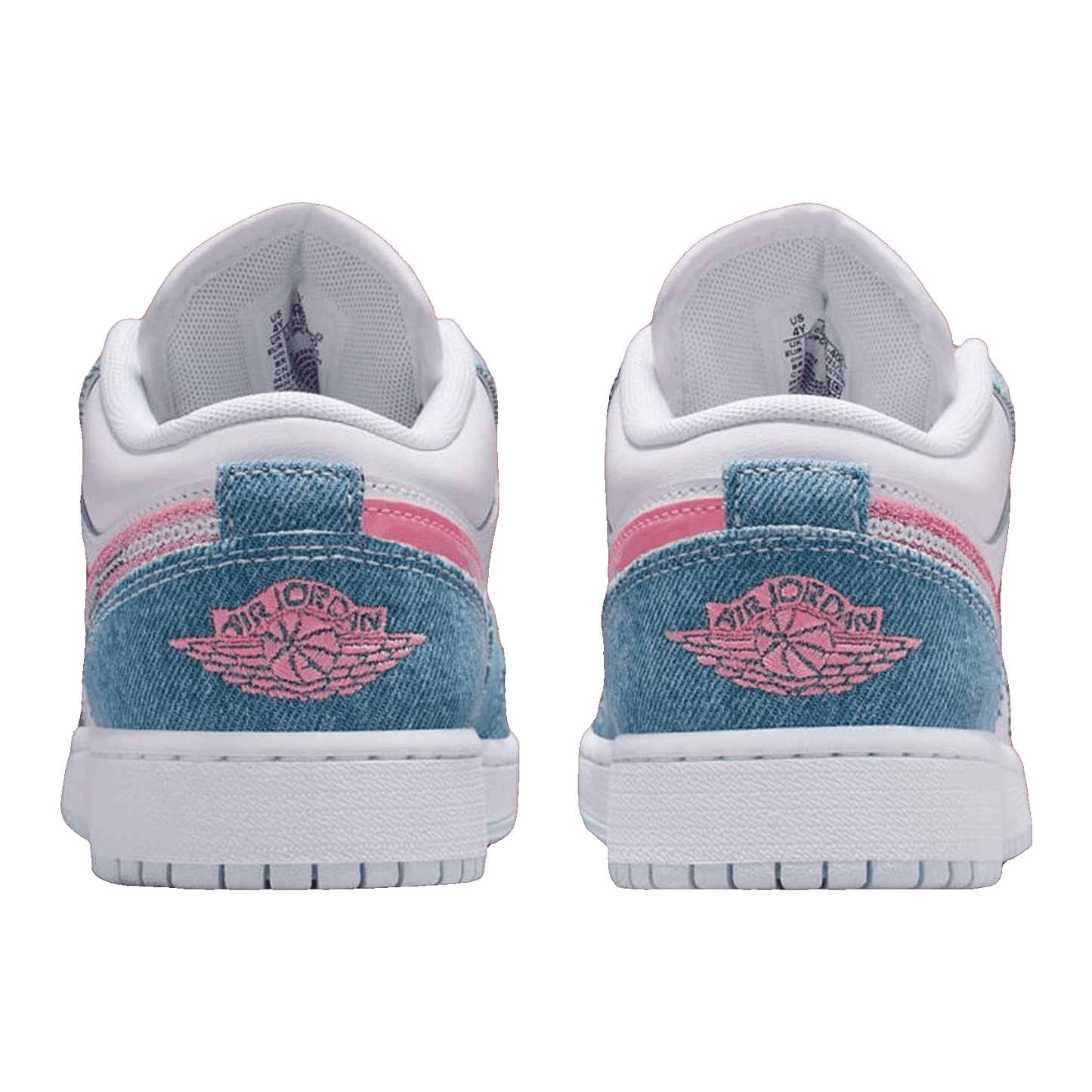 Nike Air Jordan 1 Low SE Denim Sequin (GS) Back