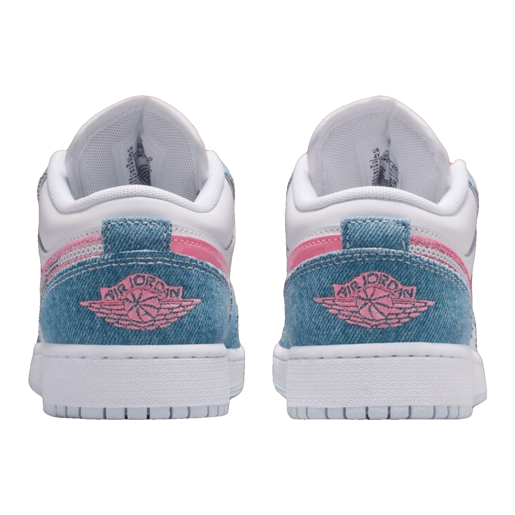 Nike Air Jordan 1 Low SE Denim Sequin (GS) Back