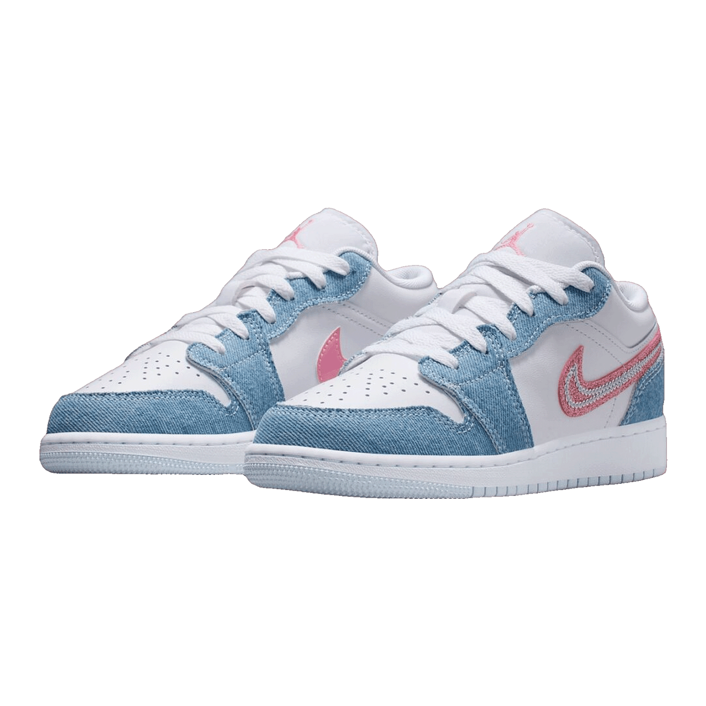 Nike Air Jordan 1 Low SE Denim Sequin (GS) Side