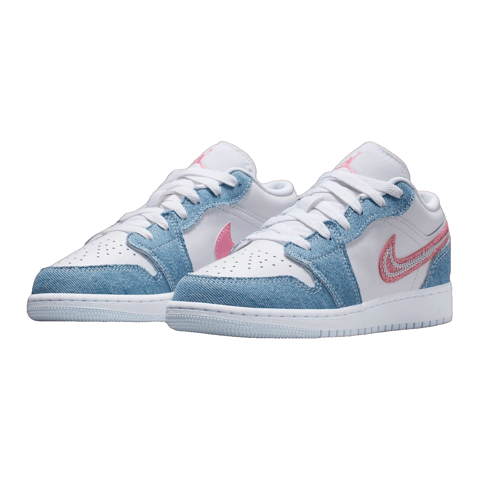 Nike Air Jordan 1 Low SE Denim Sequin (GS) Side