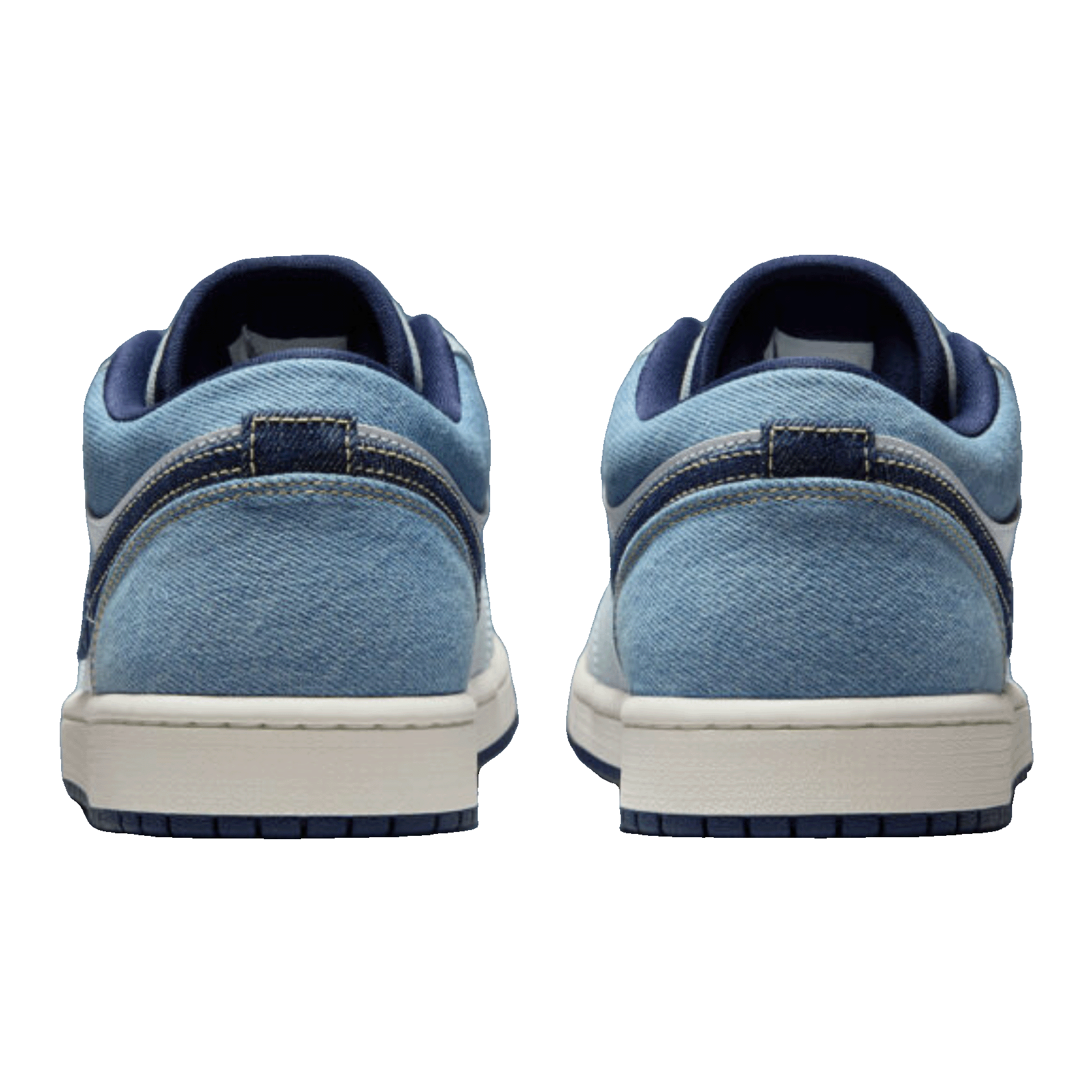 Nike Air Jordan 1 Low SE Denim Star Blue Back