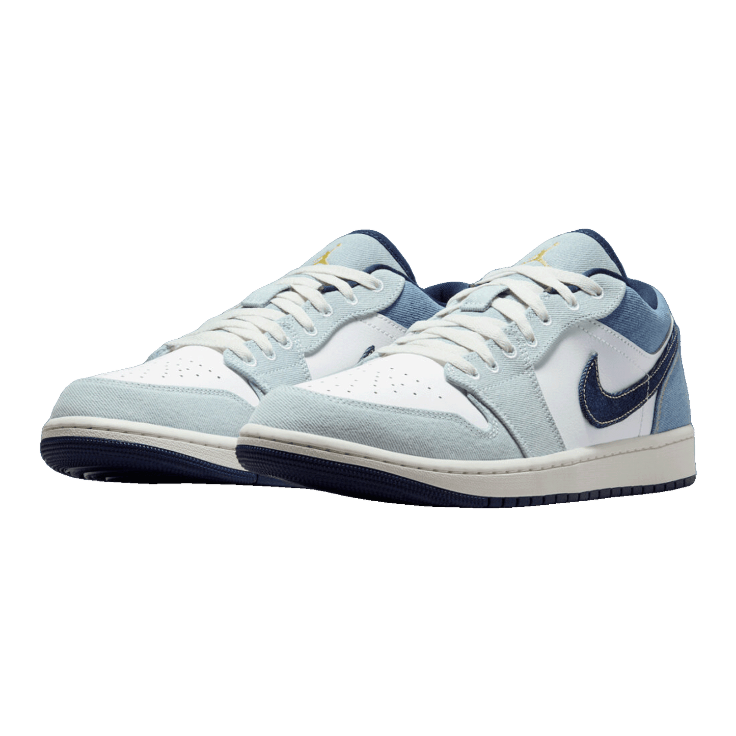 Nike Air Jordan 1 Low SE Denim Star Blue Side