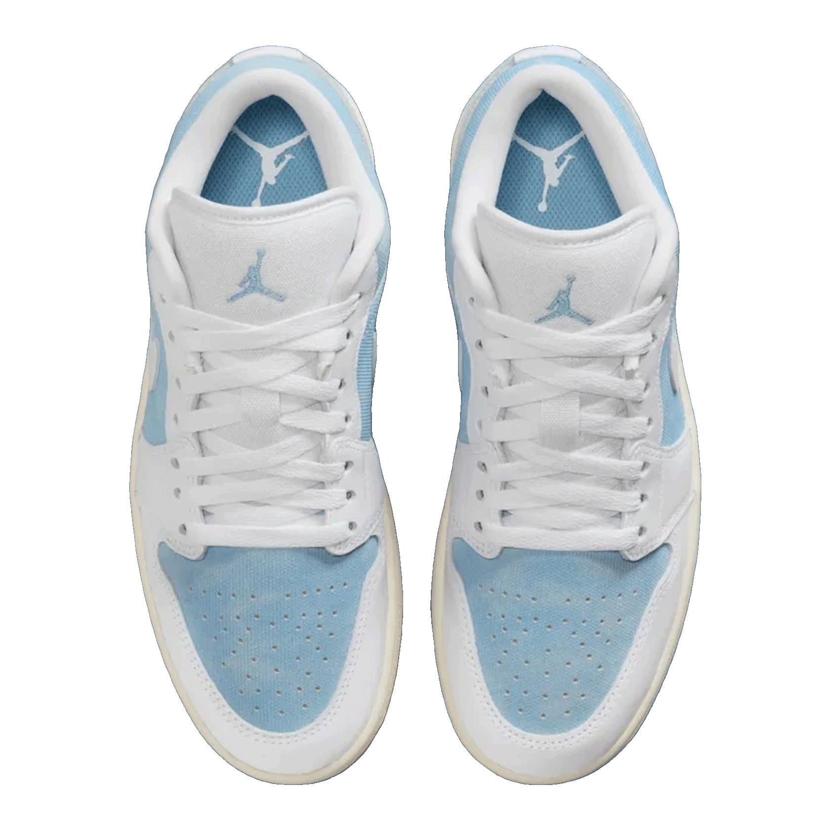 Nike Air Jordan 1 Low SE Denim Worn Blue (W) Oben