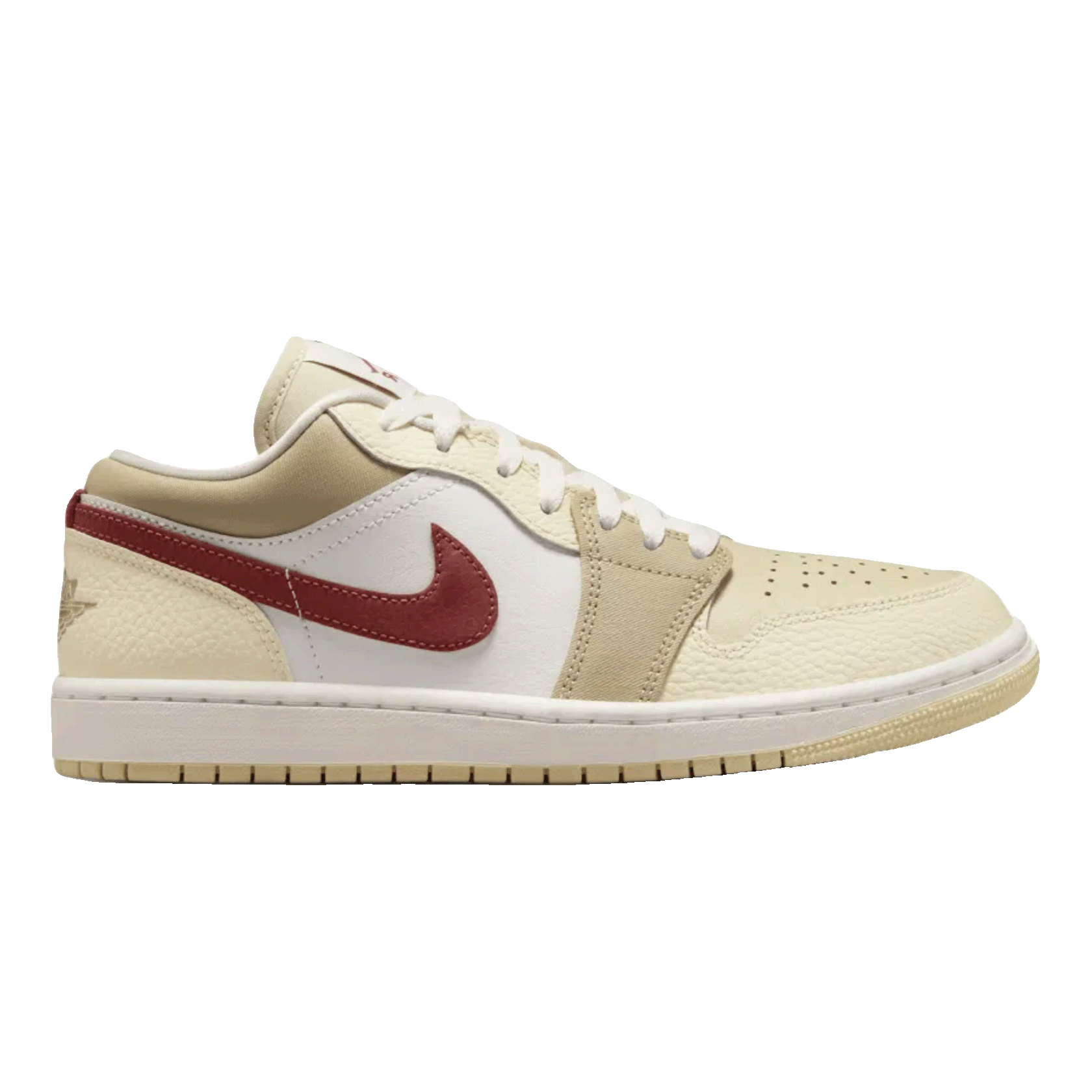 Nike Air Jordan 1 Low SE Desert Khaki Red Sepia (W)