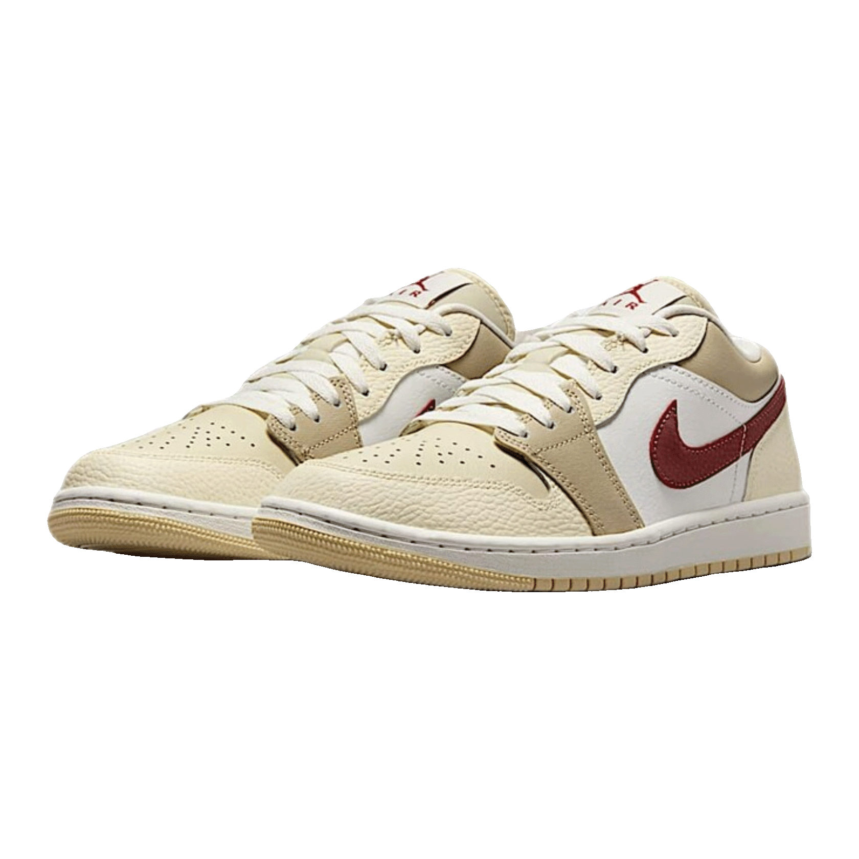 Nike Air Jordan 1 Low SE Desert Khaki Red Sepia (W) Side