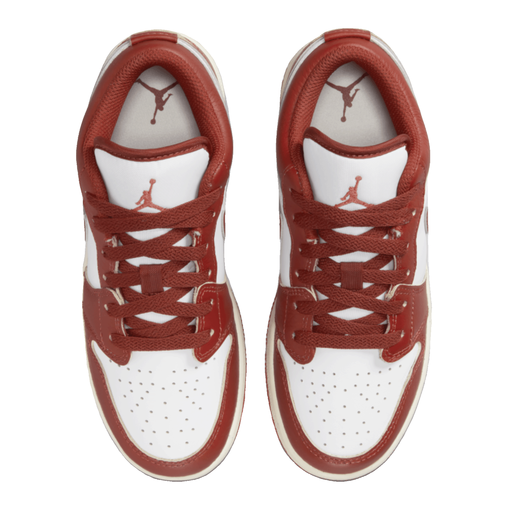 Nike Air Jordan 1 Low SE Dune Red (GS) Oben