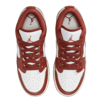 Nike Air Jordan 1 Low SE Dune Red (GS) Oben