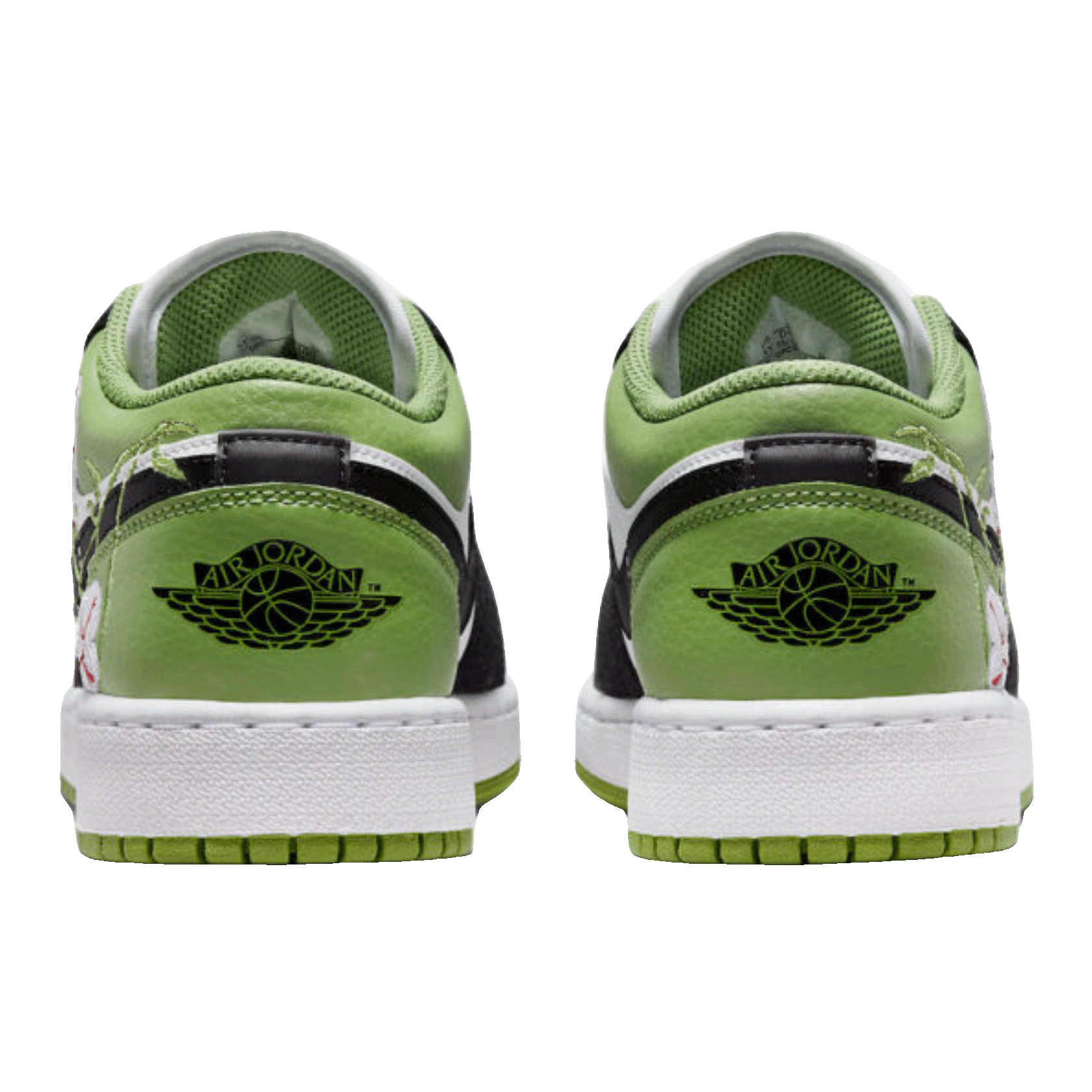 Nike Air Jordan 1 Low SE Floral Vines (GS) Back