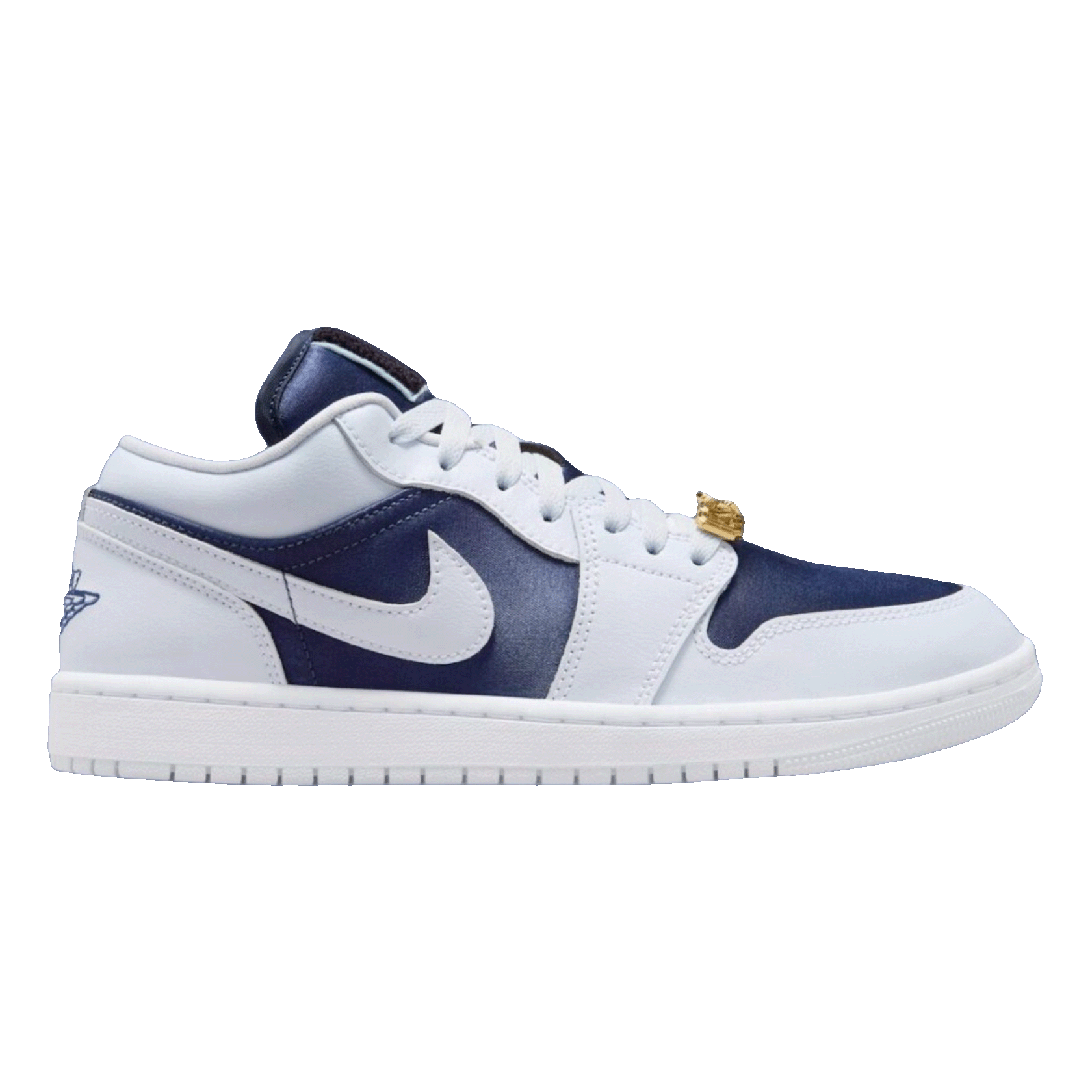 Nike Air Jordan 1 Low SE Football Grey White Gym Red Midnight Navy (W)