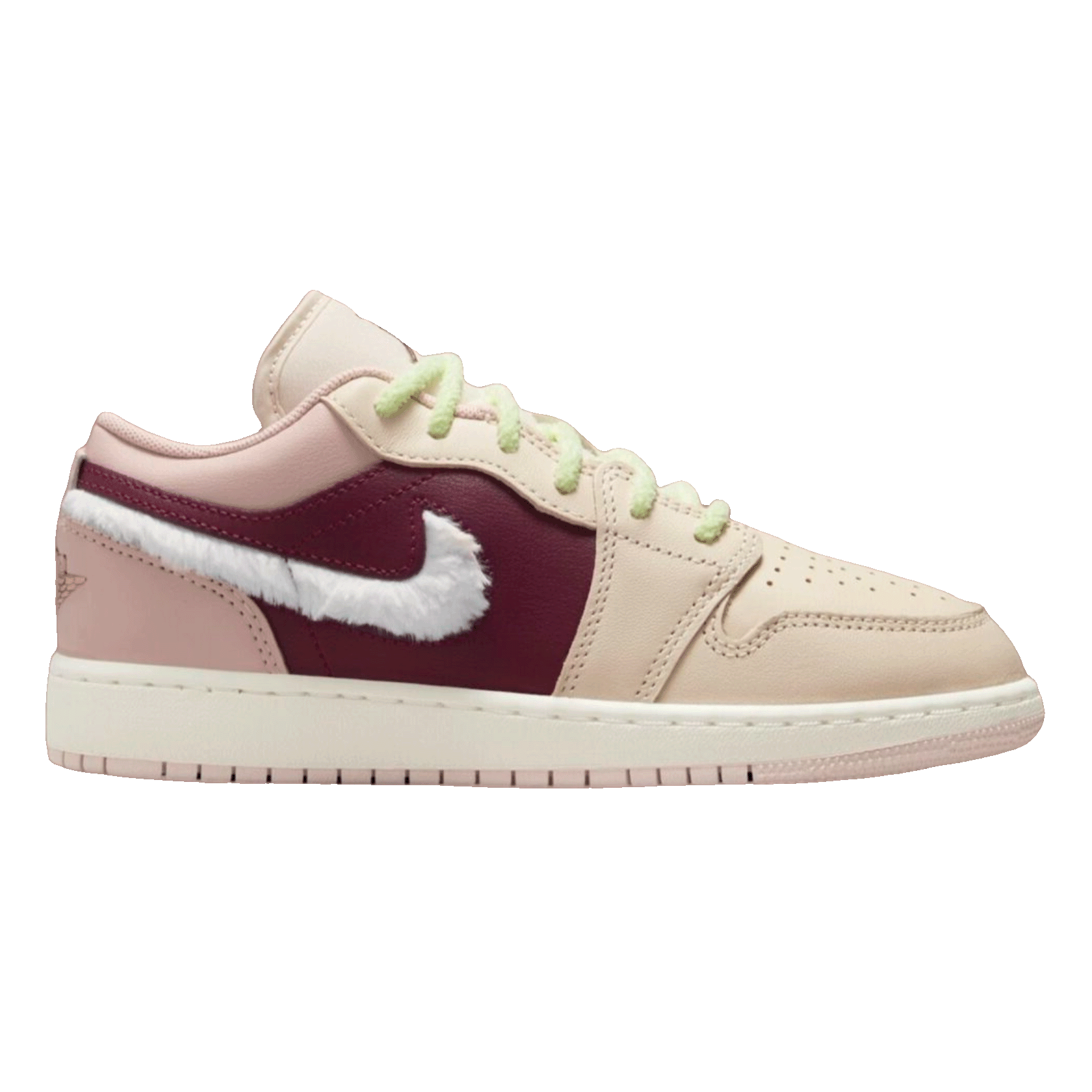Nike Air Jordan 1 Low SE Fur Swoosh (GS)