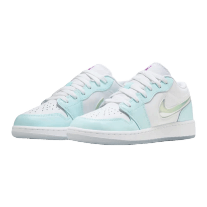 Nike Air Jordan 1 Low SE Glacier Blue (GS) Side