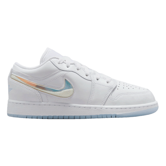 Nike Air Jordan 1 Low SE Glitter Swoosh (GS)