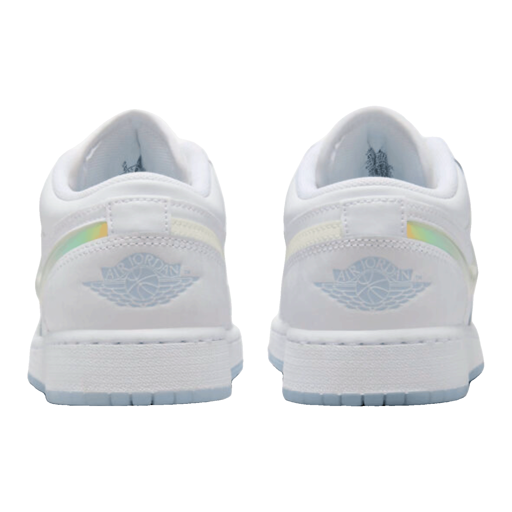 Nike Air Jordan 1 Low SE Glitter Swoosh (GS) Back