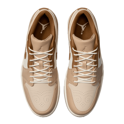 Nike Air Jordan 1 Low SE Hemp Light British Tan Oben