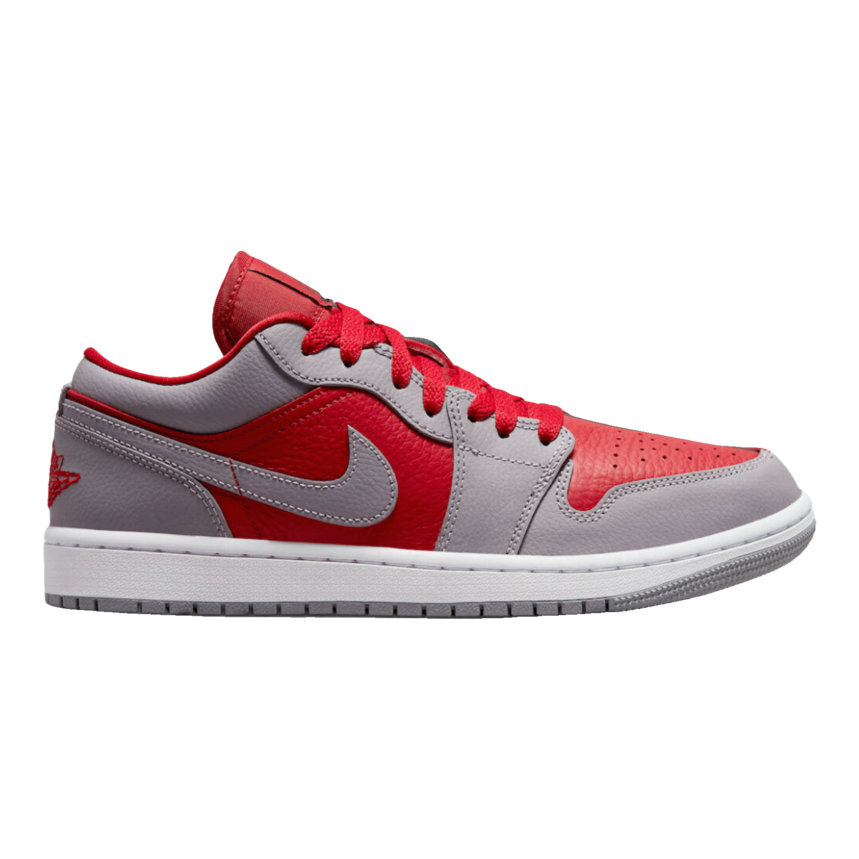 Nike Air Jordan 1 Low SE Homage Split Gym Red Cement Grey (W)
