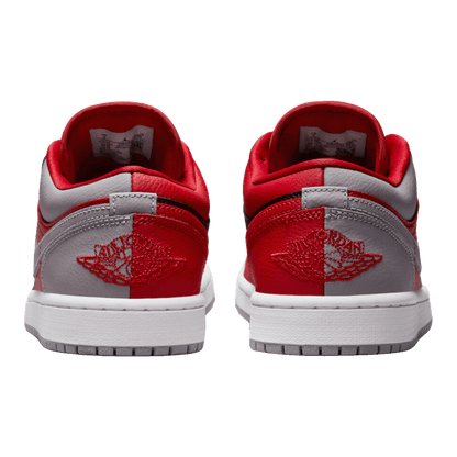 Nike Air Jordan 1 Low SE Homage Split Gym Red Cement Grey (W) Back