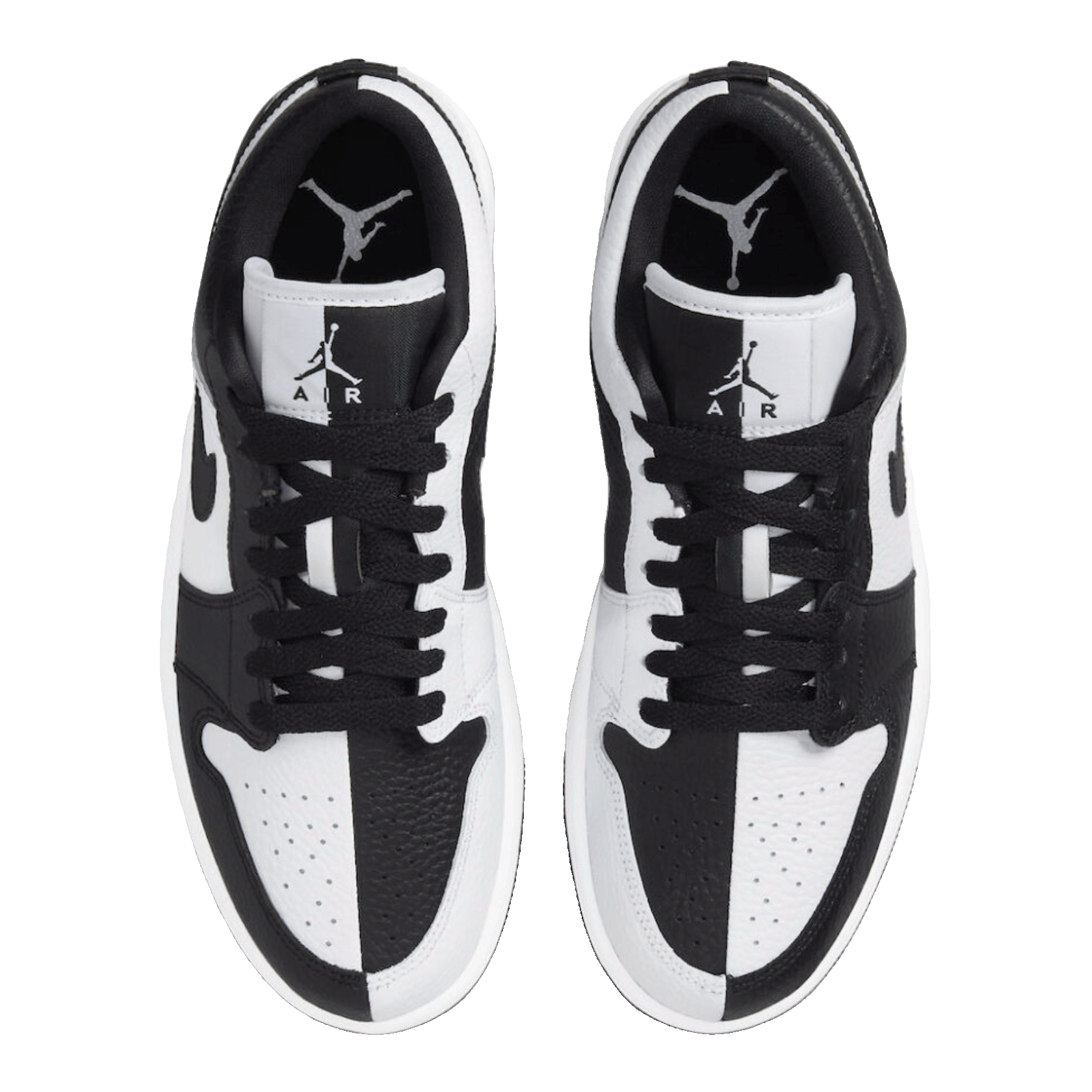 Nike Air Jordan 1 Low SE Homage Split White Black (W) Oben
