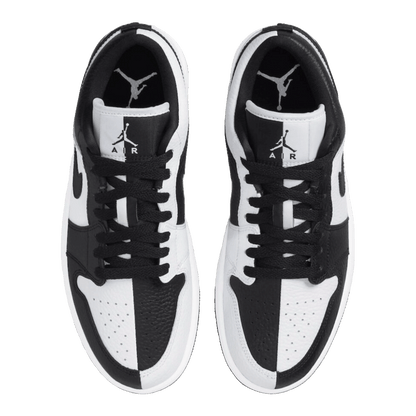 Nike Air Jordan 1 Low SE Homage Split White Black (W) Oben