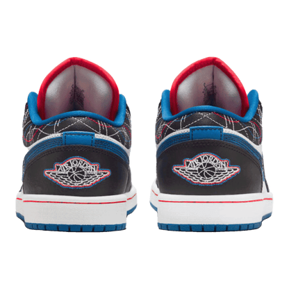 Nike Air Jordan 1 Low SE Industrial Blue Sashiko Back