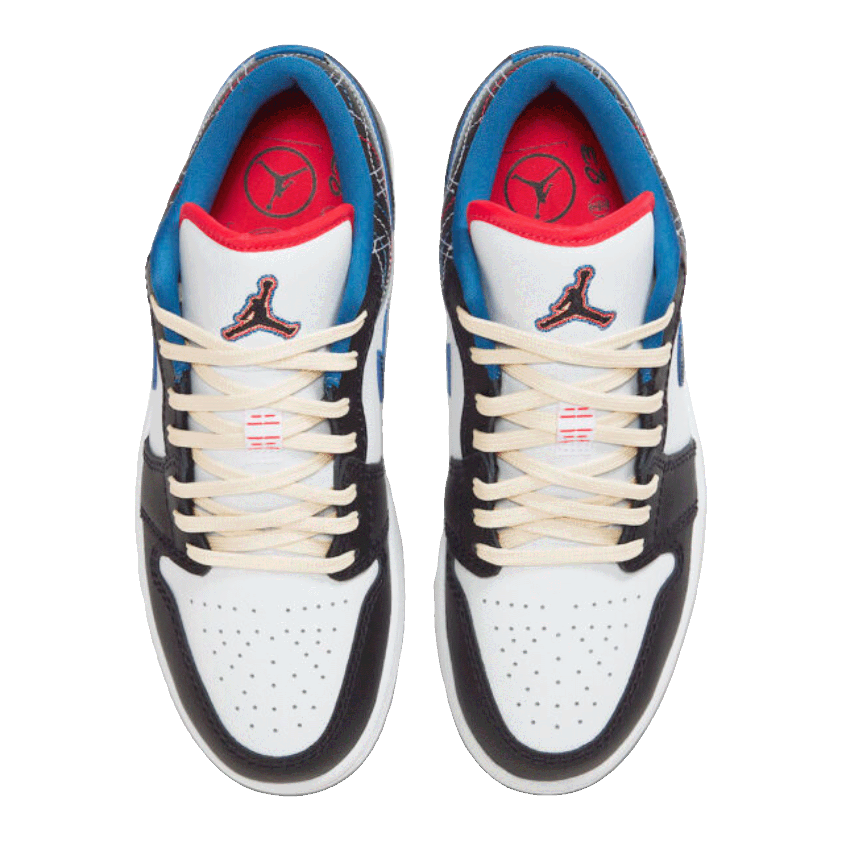 Nike Air Jordan 1 Low SE Industrial Blue Sashiko Oben