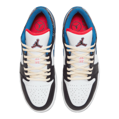 Nike Air Jordan 1 Low SE Industrial Blue Sashiko Oben