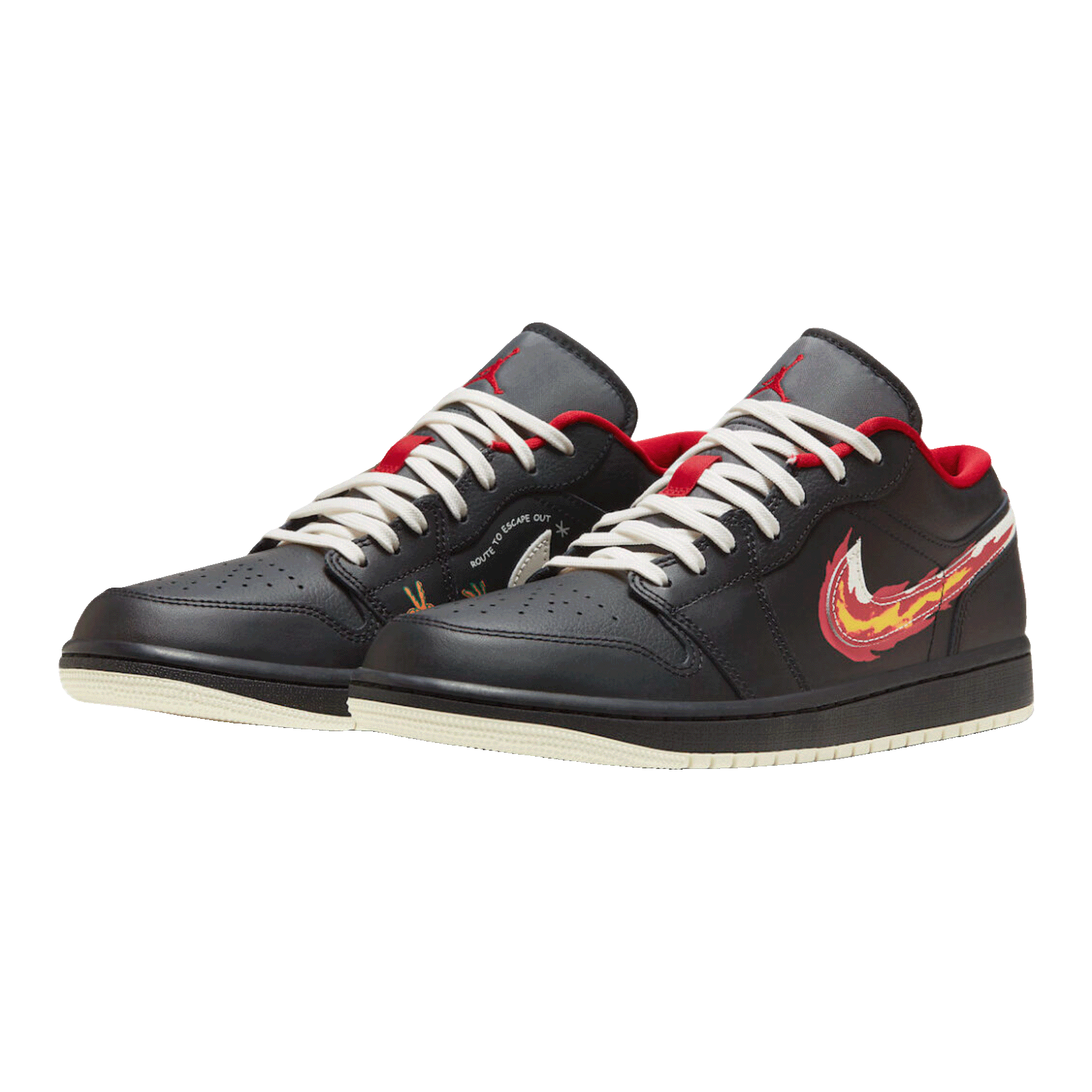 Nike Air Jordan 1 Low SE Just Skate Black Side