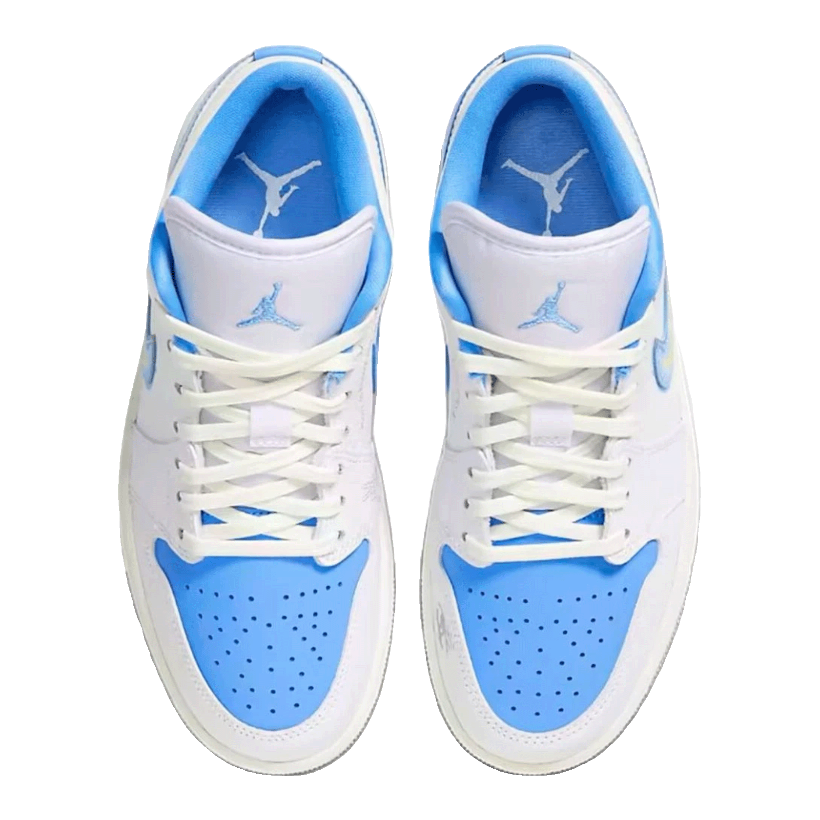 Nike Air Jordan 1 Low SE Just Skate University Blue (W) Oben